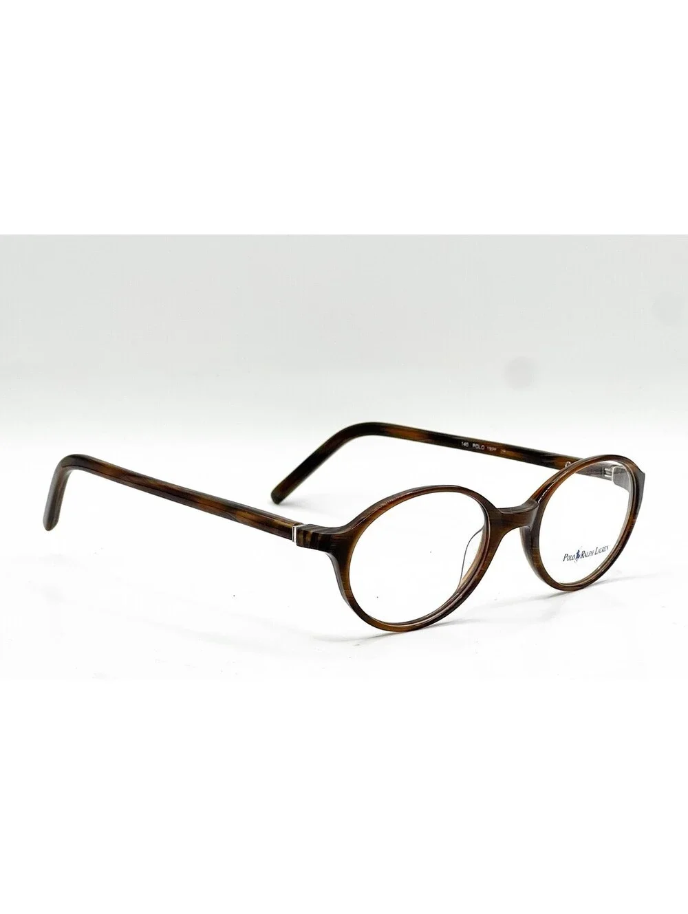 Polo Ralph Lauren 1928 2B Brown Horn Authentic Eyeglasses 46-19-140